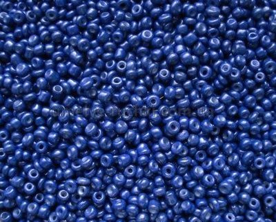 Бісер китайський дрібний непрозорий темно-синій 1,5-2мм (код 3NB24/3) 25г 3NB24/3 фото