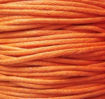 Шнур бавовняний помаранчевий 1мм Ш-Б10-08 фото